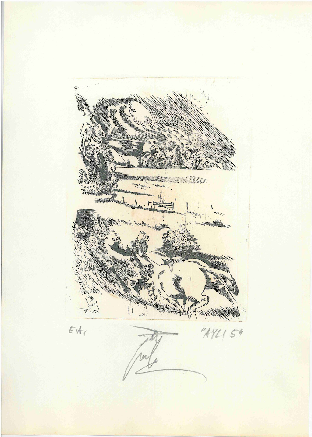 As You Like It 5, jedkanica, 30 cm x 20 cm, 1989
